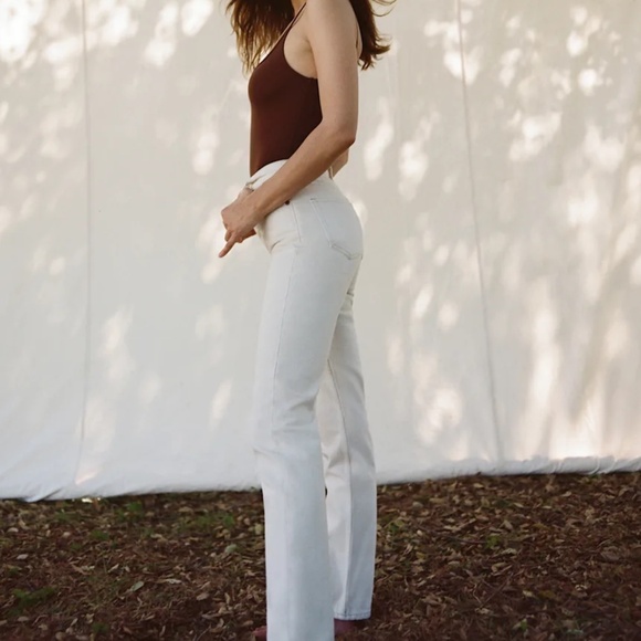 Cream Cynthia High Rise Straight Jeans - Picture 1 of 5